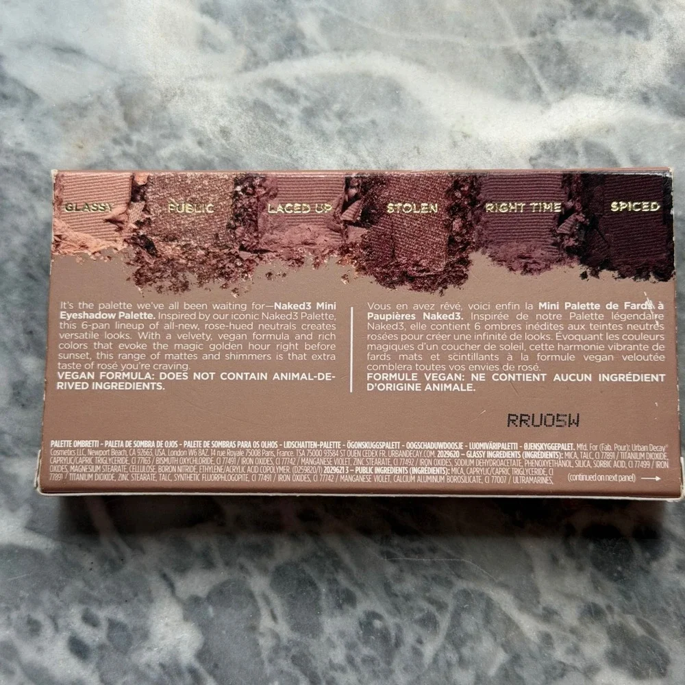Urban Decay eyeshadow has hued